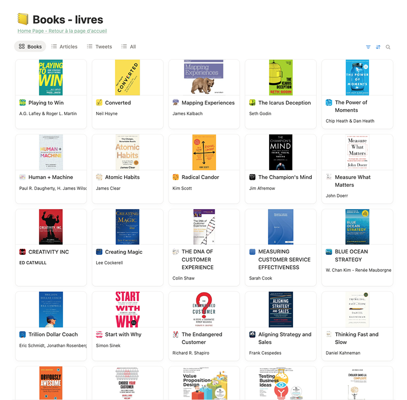 Must-have books - Bilingue